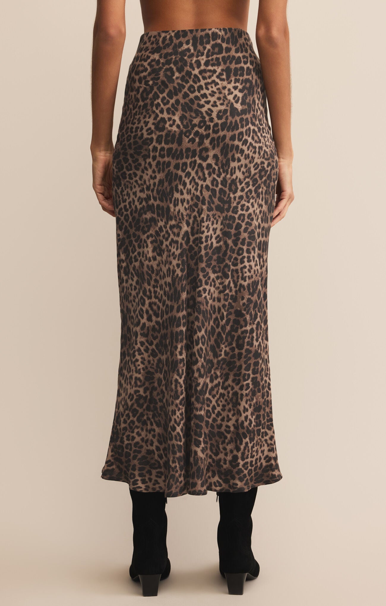 Izabel Leopard Skirt-Skirts-Happy on Main