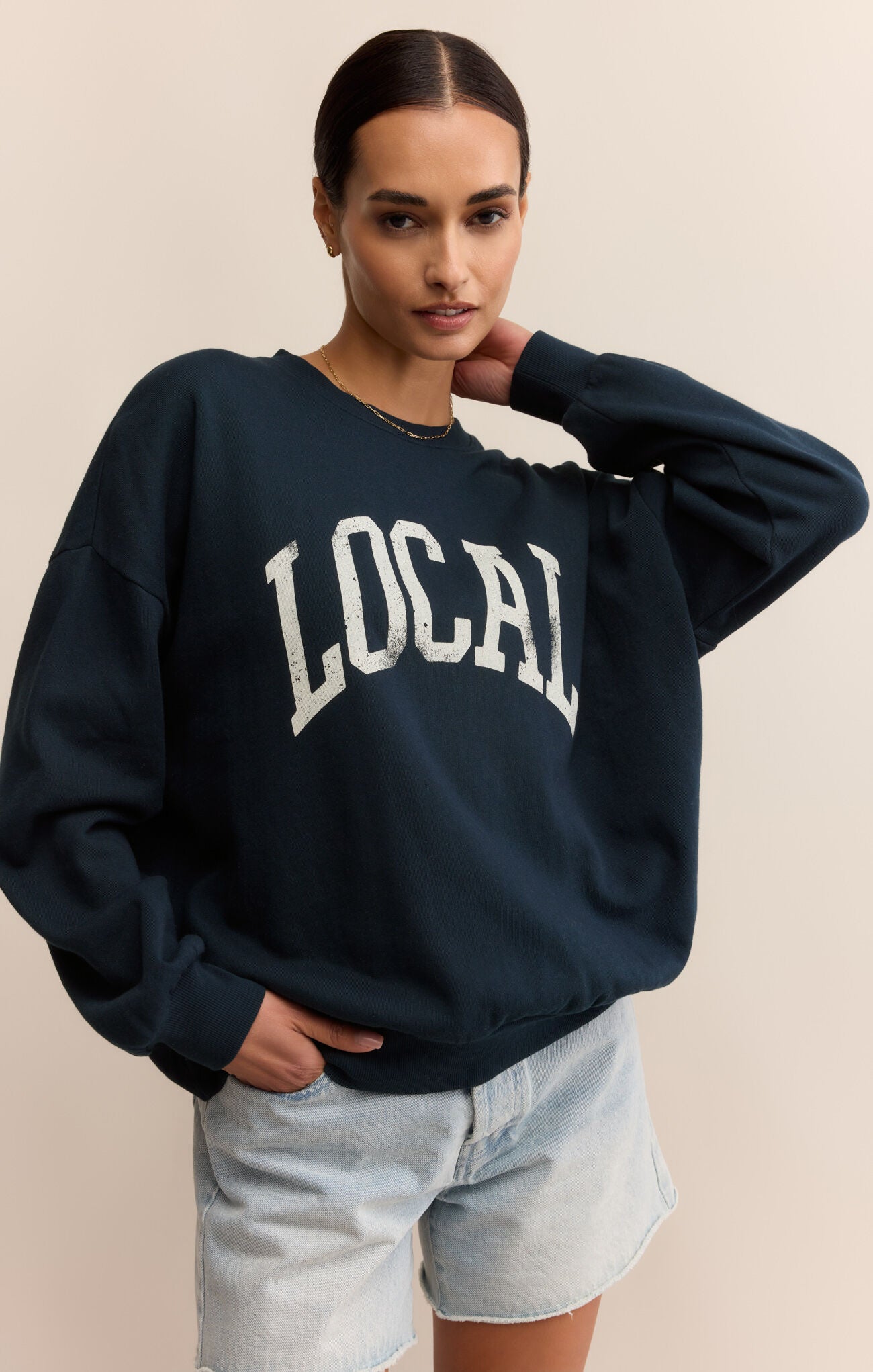 Local Sunday Sweatshirt-Sweatshirts-Happy on Main