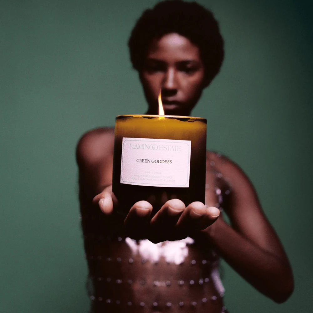 Green Goddess Candle-Flamingo Estate-Happy on Main