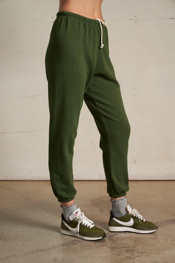 Jonny French Terry Easy Sweatpant - Fern Green-perfectwhitetee-Happy on Main
