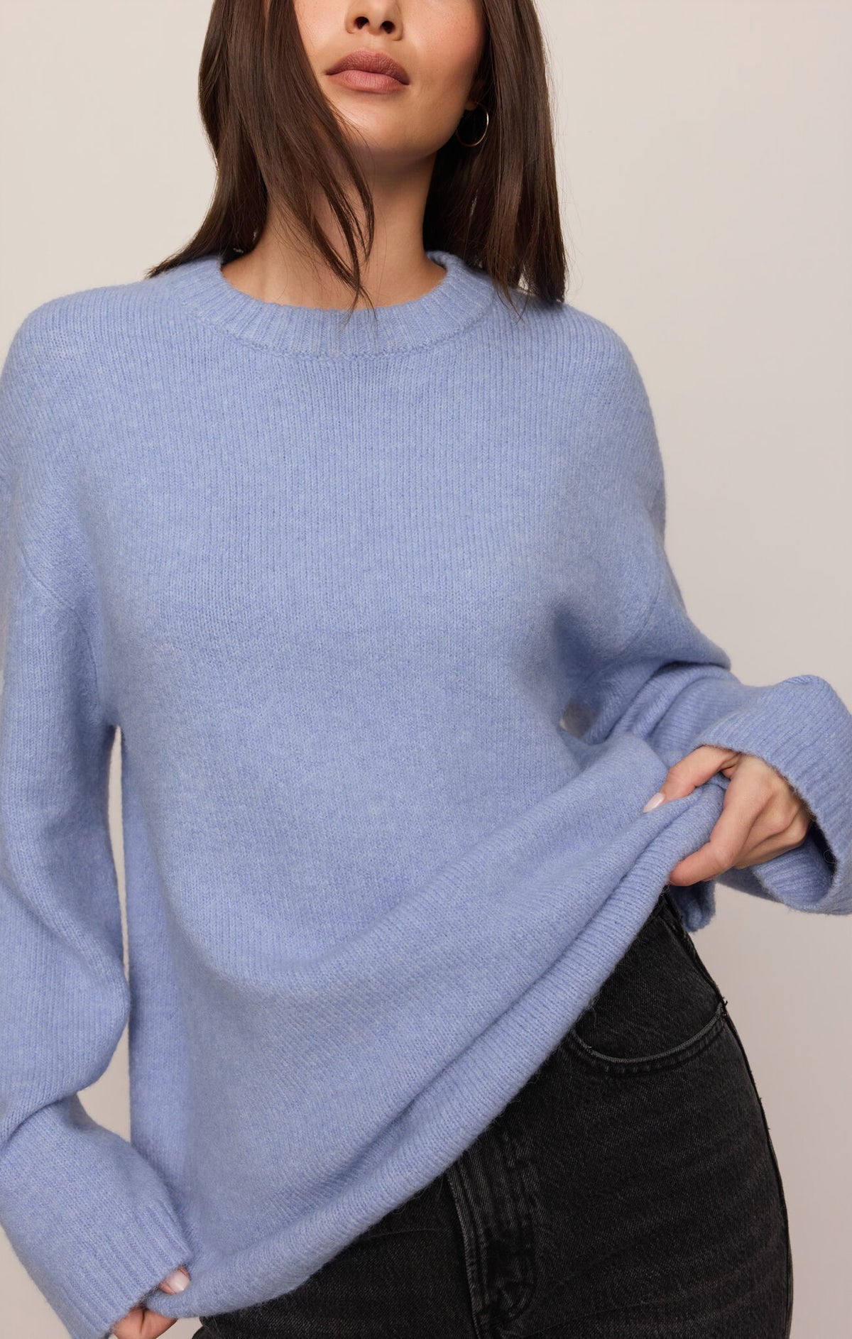 Chill Mode Sweater - Crystal Blue-Z Supply-Happy on Main