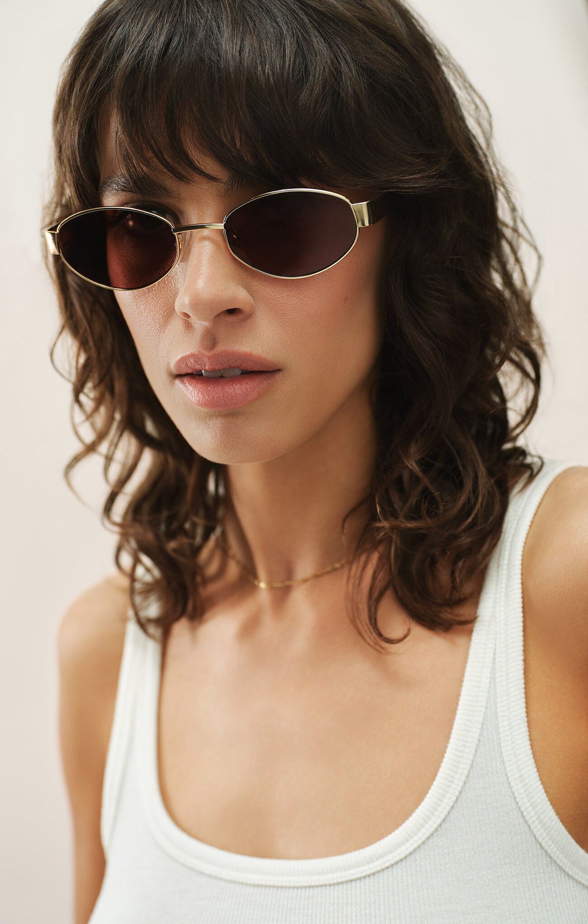Palisades - Satin Gold - Brown Polarized