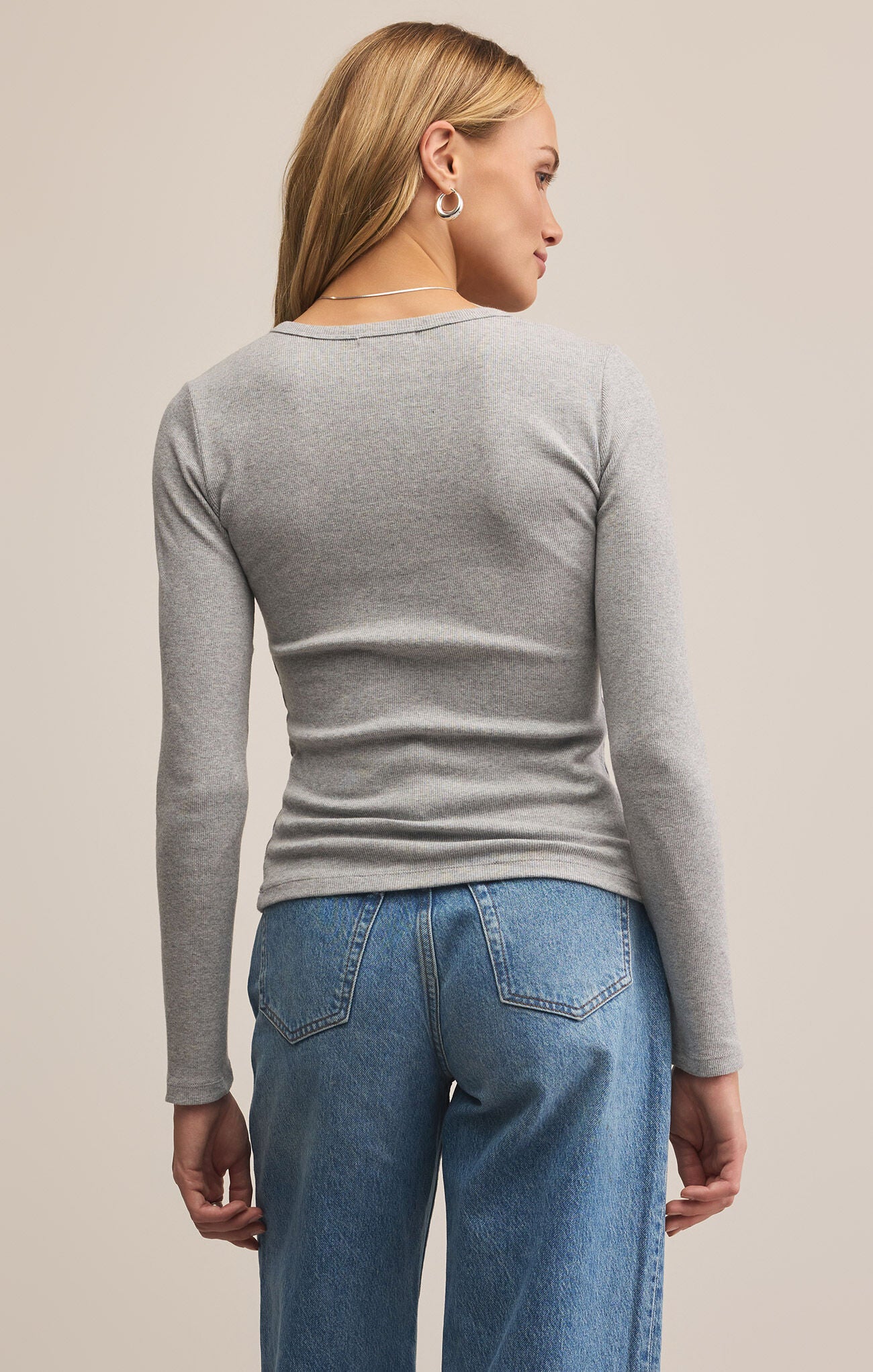 Stella Henley-Casual Tops-Happy on Main
