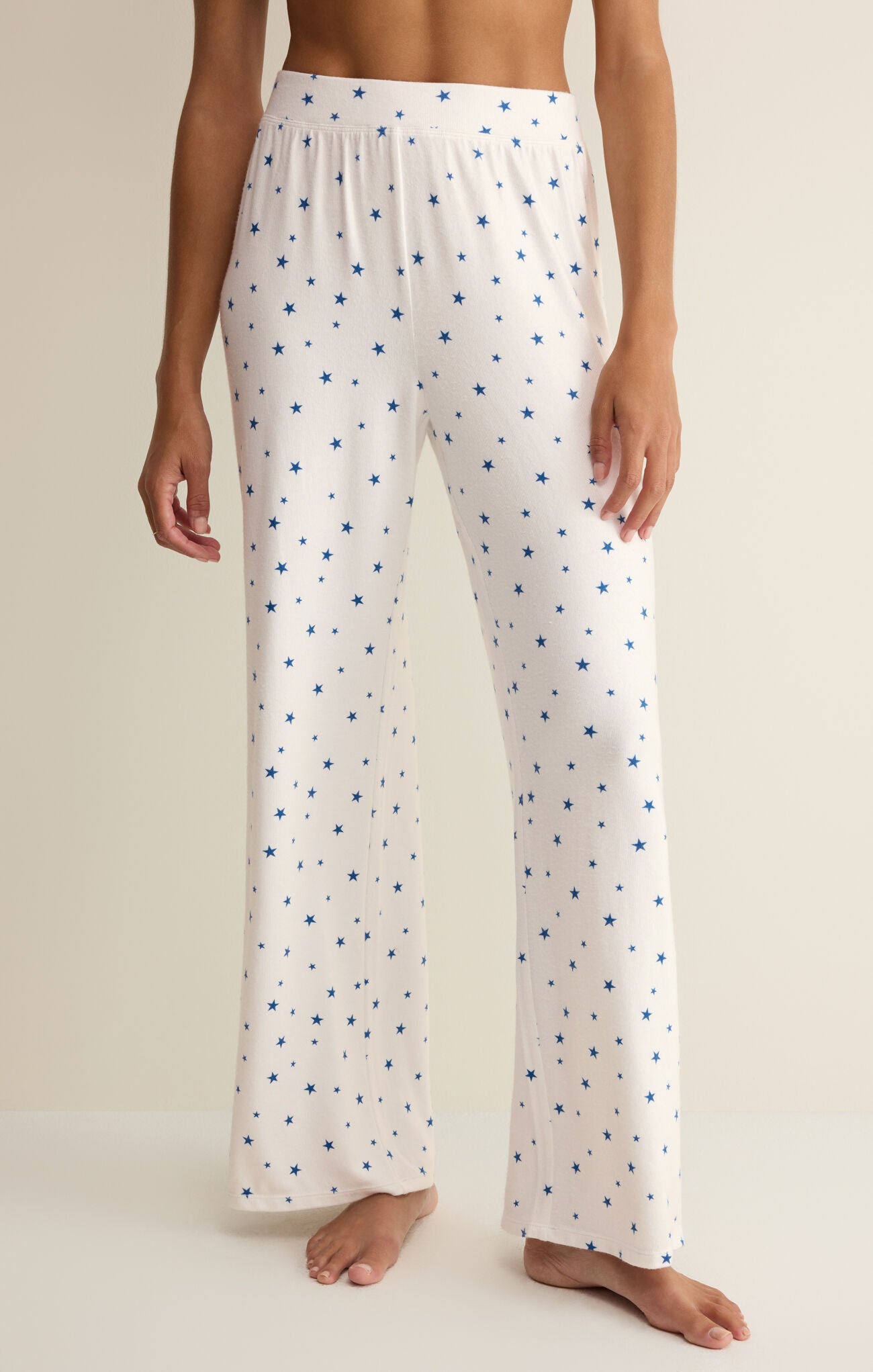 Luxe Star Pant - White-Z Supply-Happy on Main