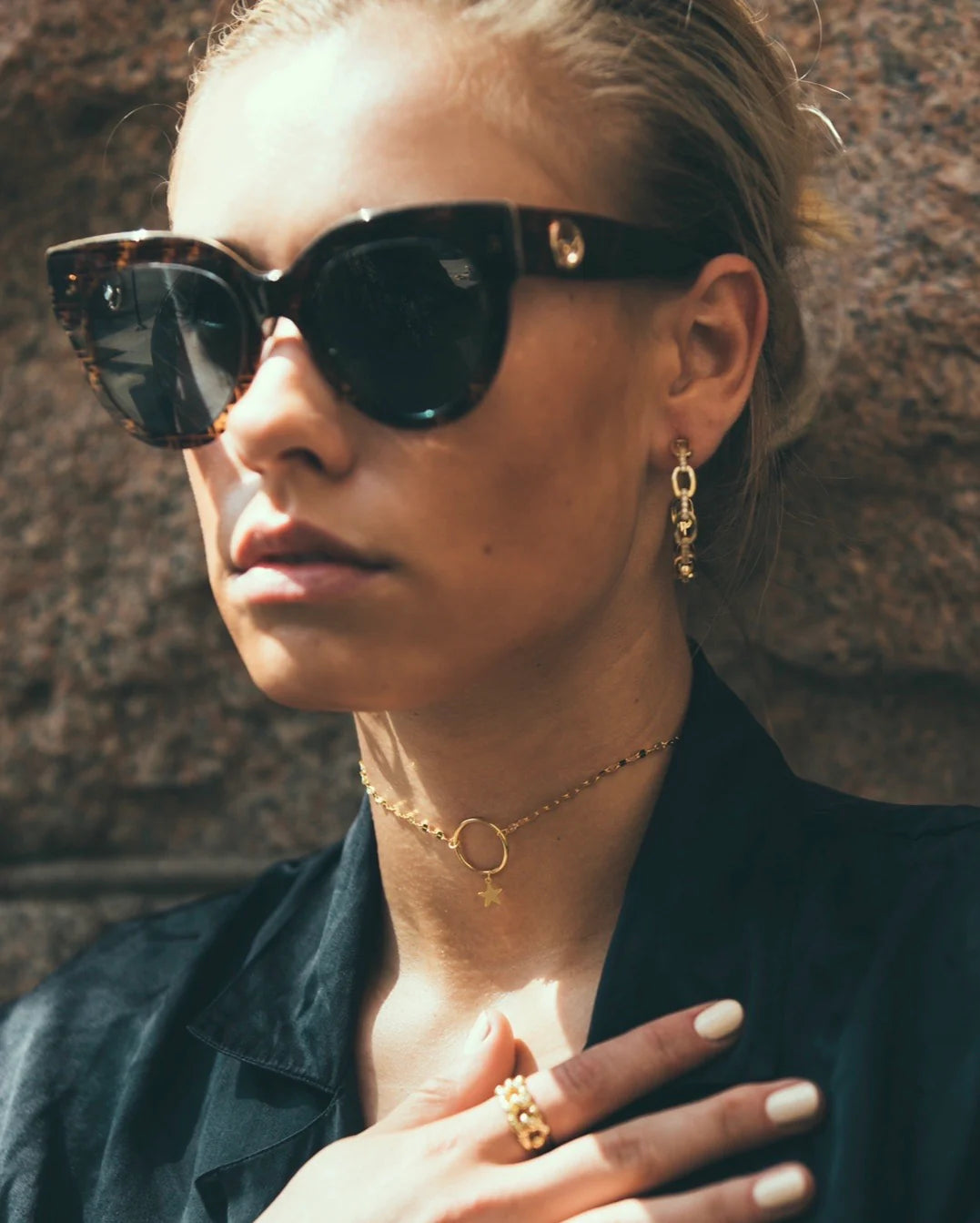STELLA Star Choker-Everyday Jewelry-Happy on Main