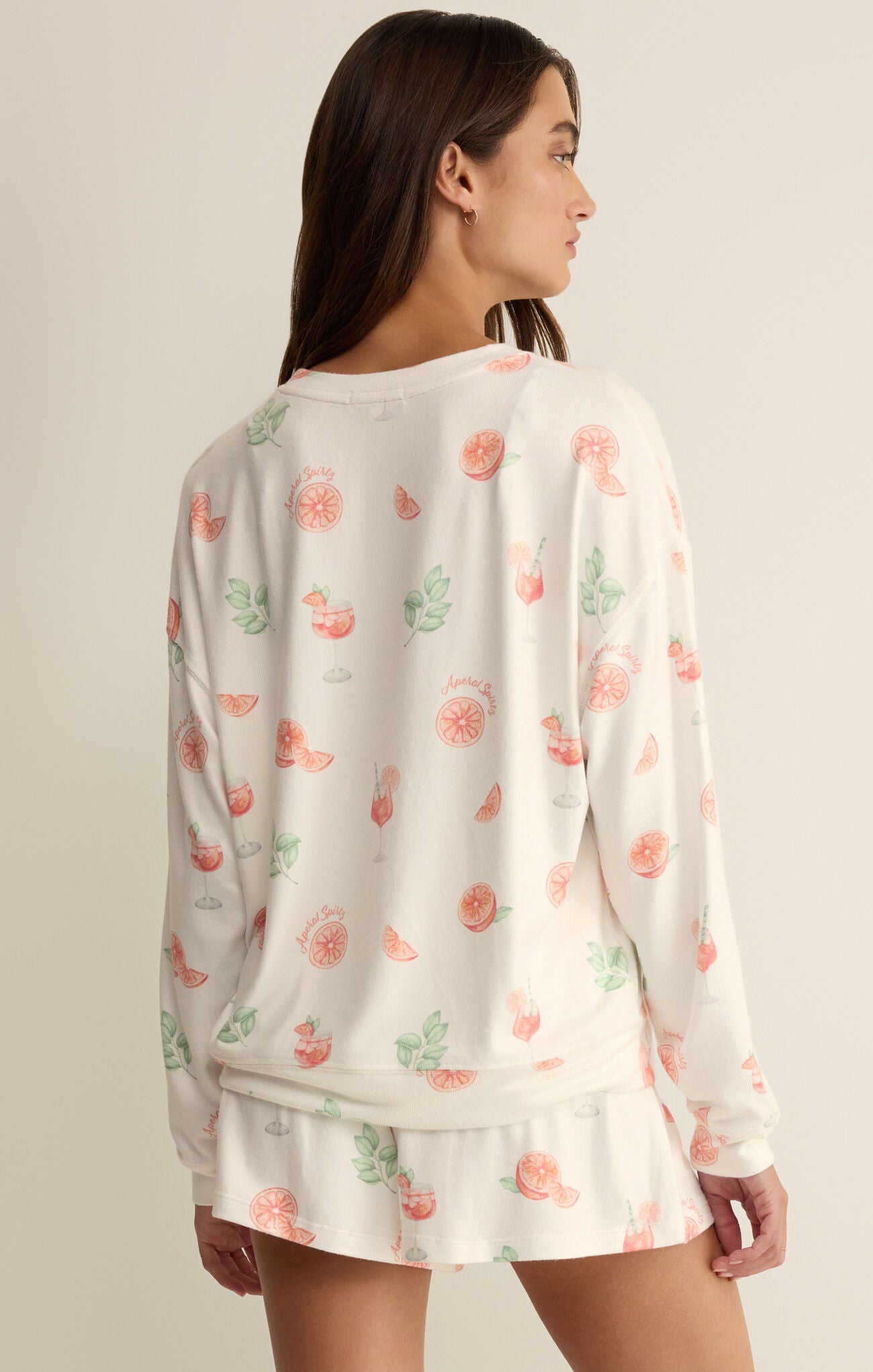 Spritz PJ Top - White-Z Supply-Happy on Main
