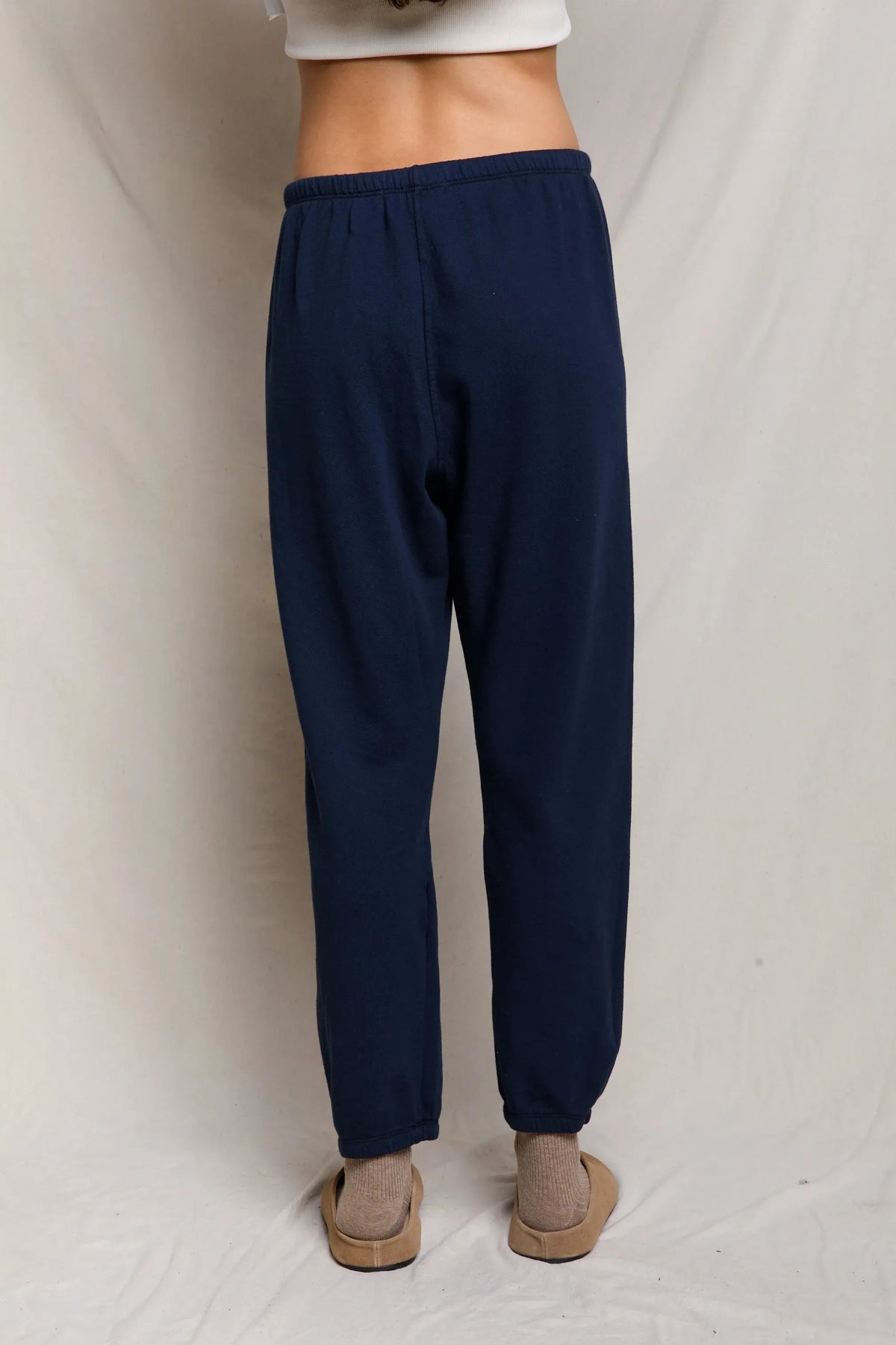Johnny French Terry Easy Sweatpant - Navy-perfectwhitetee-Happy on Main
