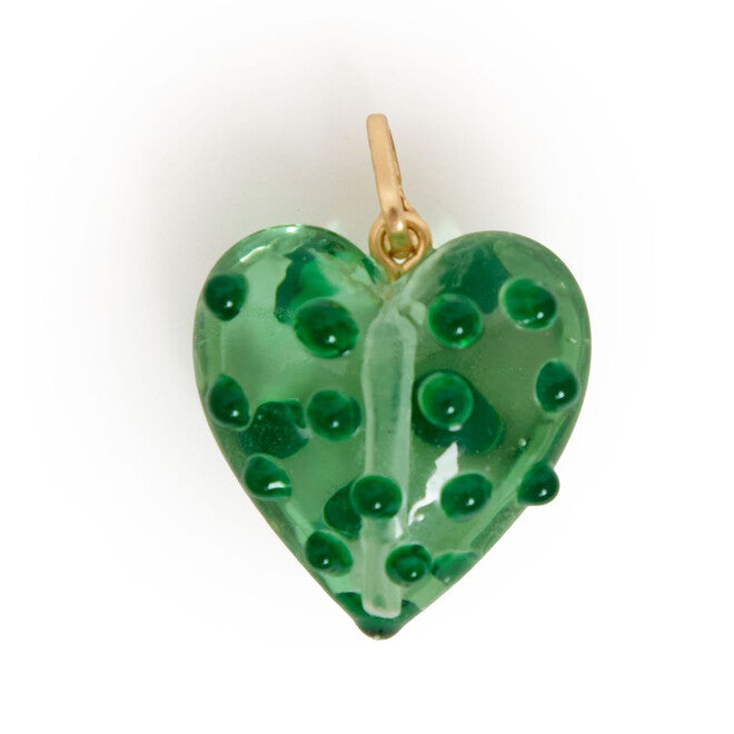 Polka Dot Heart Charm - Mint-Clare V.-Happy on Main