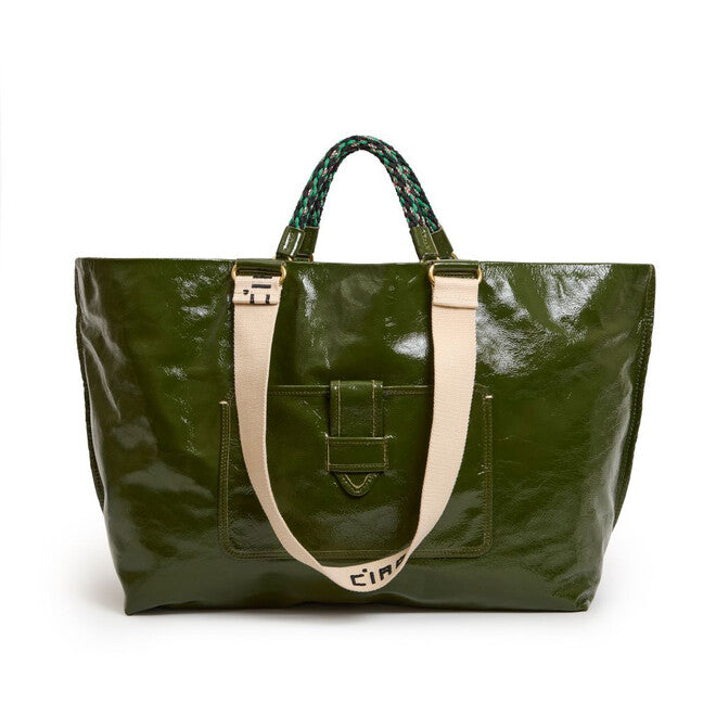 Grande Bateau Tote - Army-Clare V.-Happy on Main