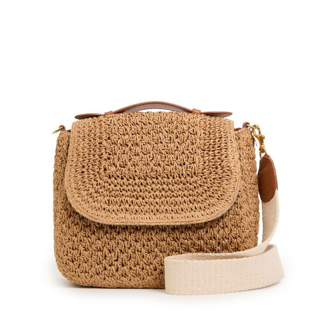 Louis with Top Handle - Twisted Raffia - Palm-Clare V.-Happy on Main