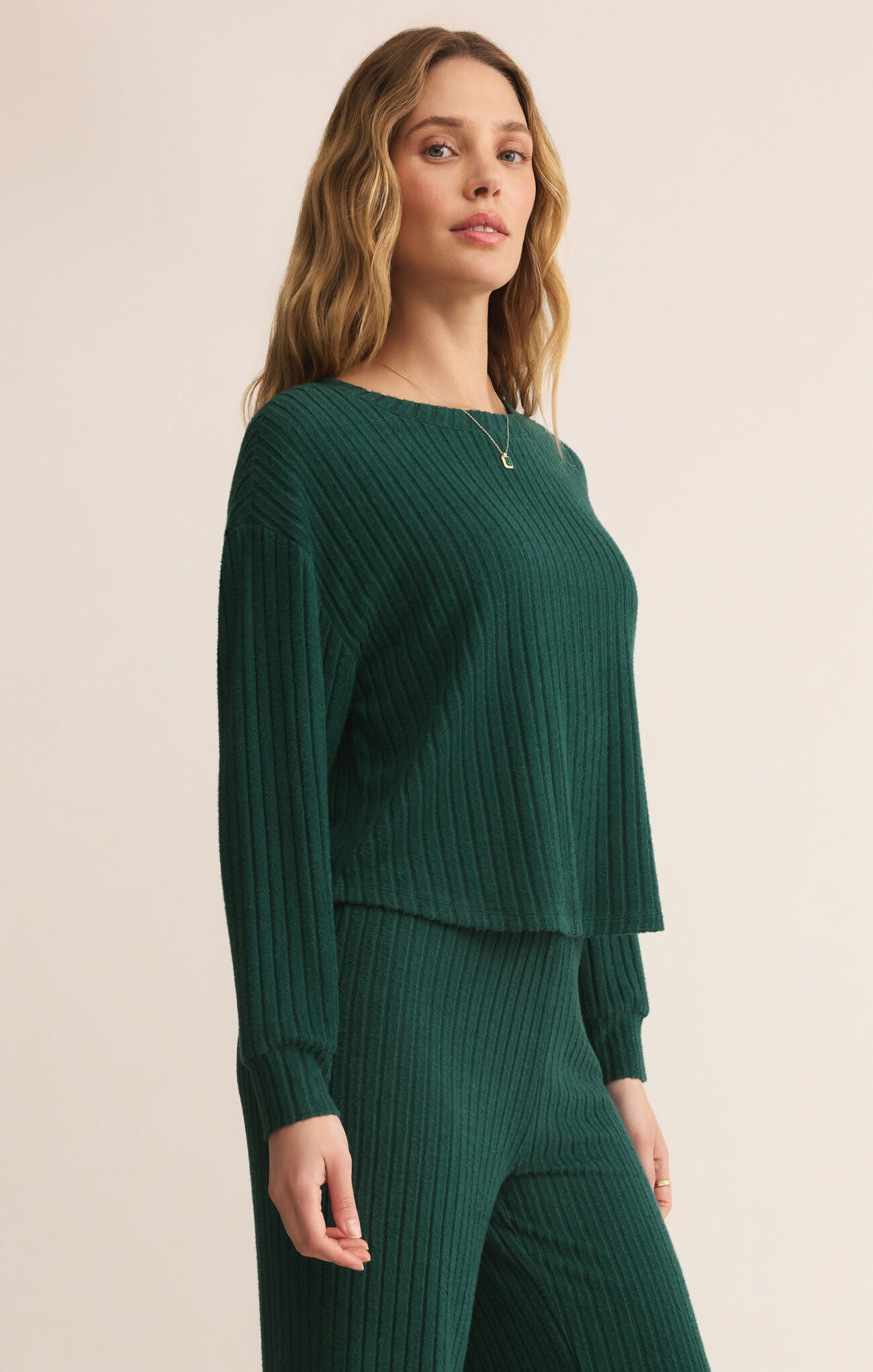 Elfie Rib LS Top-Athleisure-Happy on Main