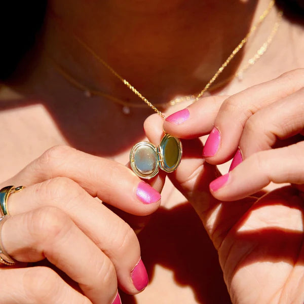 Heirloom Locket Necklace-Elli Parr-Happy on Main