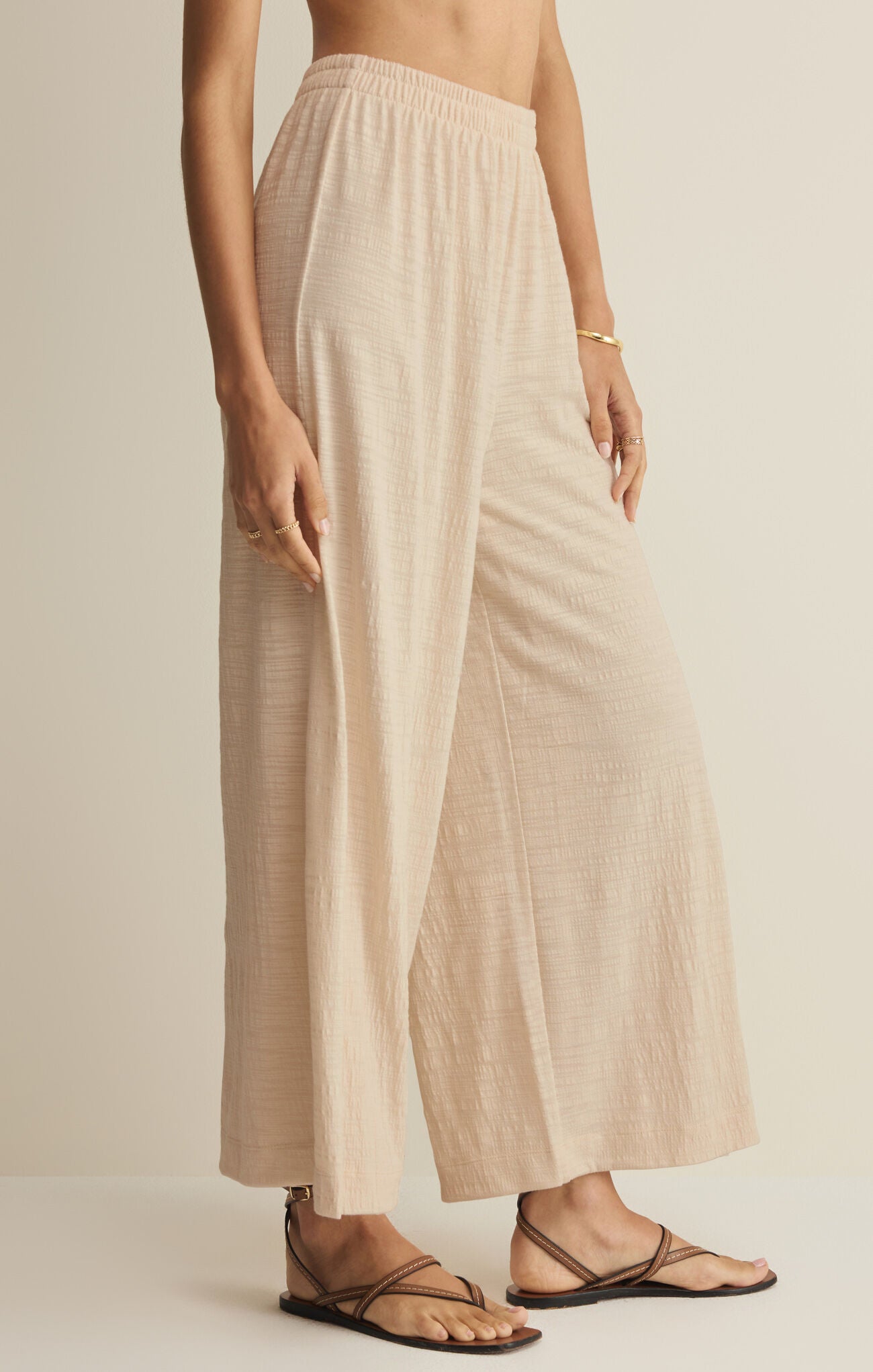 Scout Textured Slub Pant - Whisper White-Z Supply-Happy on Main