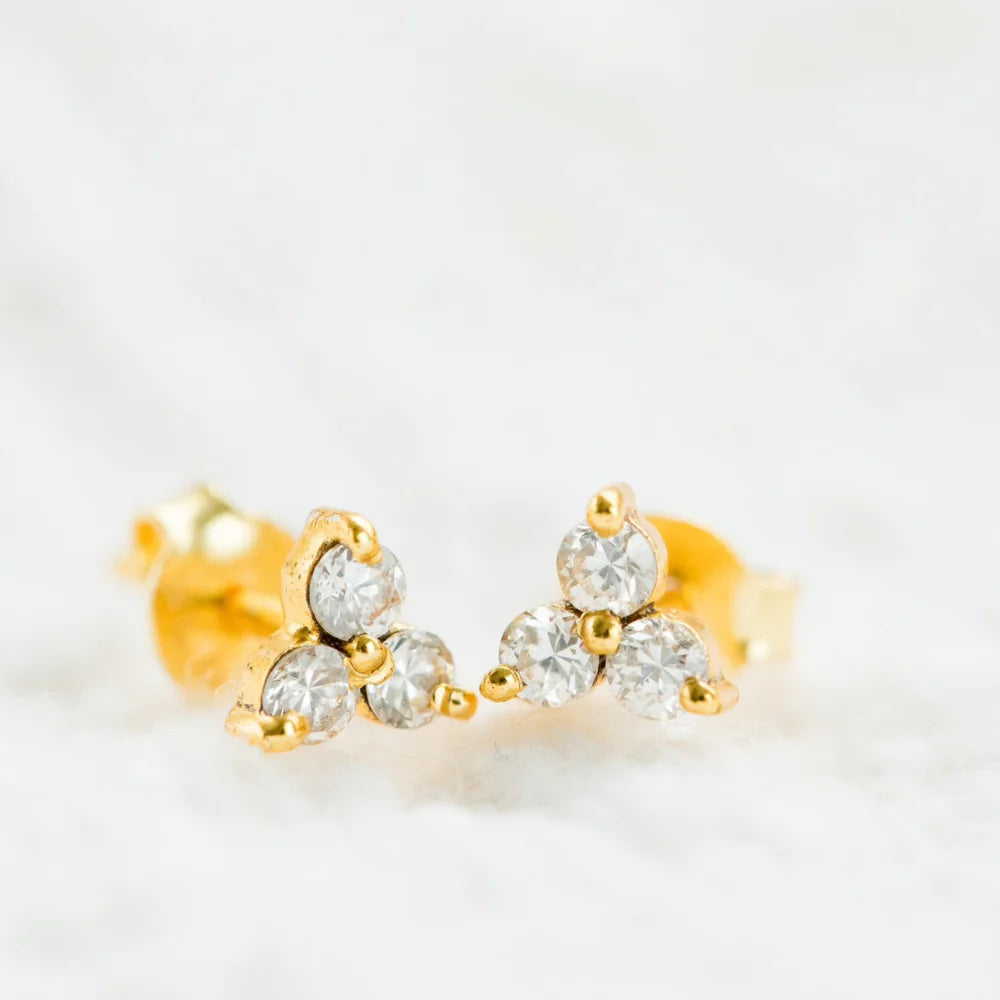 Anna Mini CZ Studs-Everyday Jewelry-Happy on Main