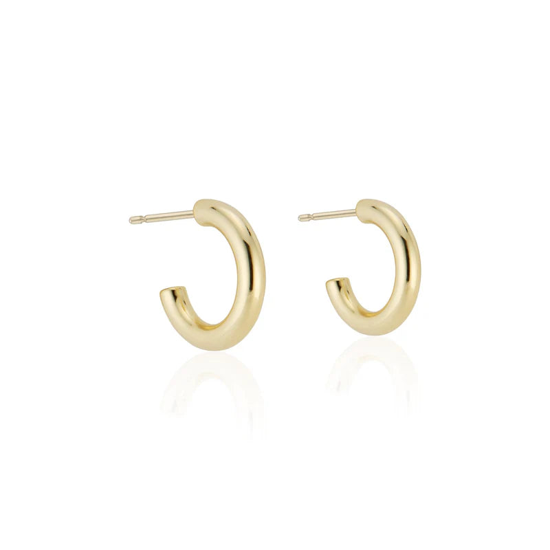 Mini Gold Hoops-Elli Parr-Happy on Main