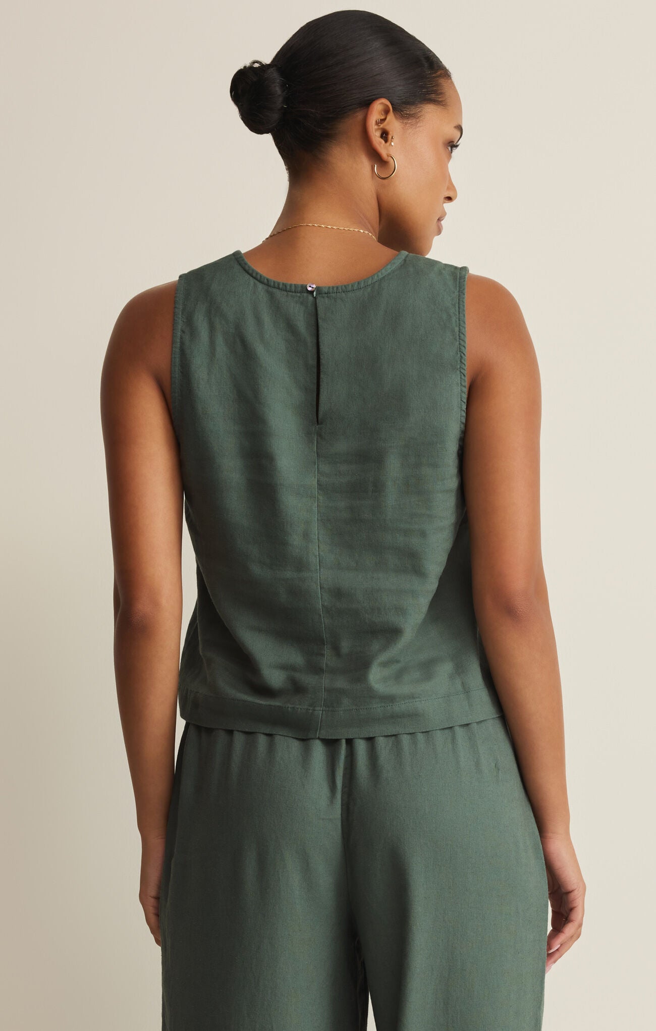 Sloane Linen Top - Everglade-Z Supply-Happy on Main