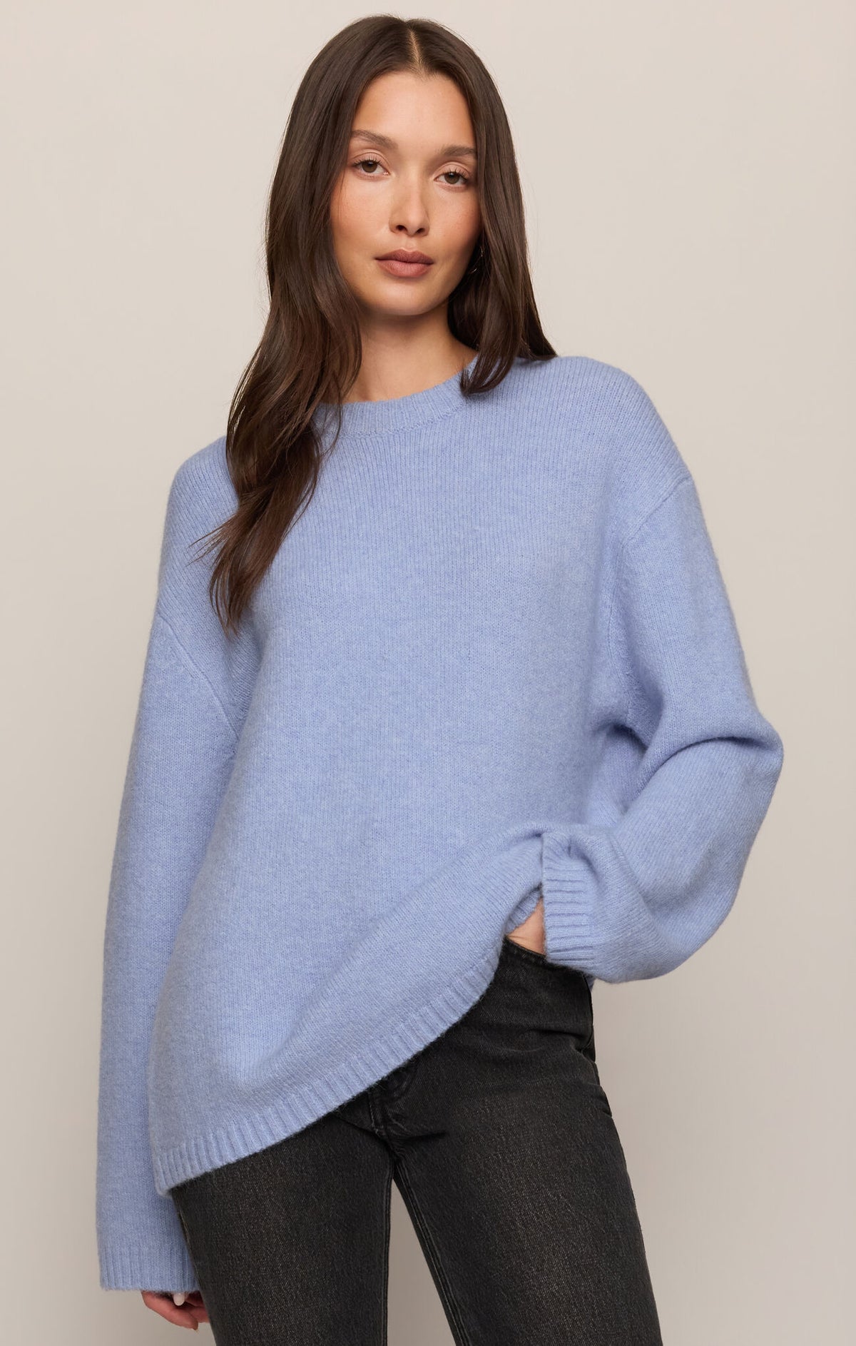 Chill Mode Sweater - Crystal Blue-Z Supply-Happy on Main