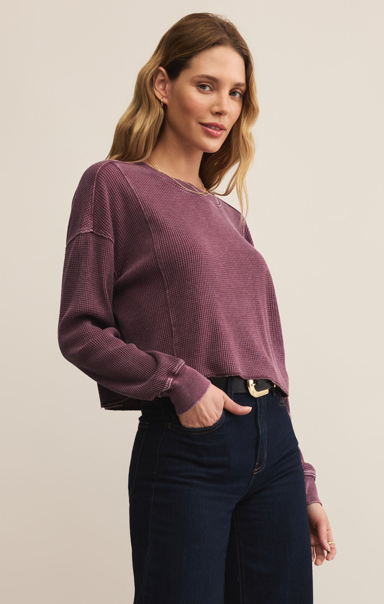 Angel Mini Thermal Top-Casual Tops-Happy on Main