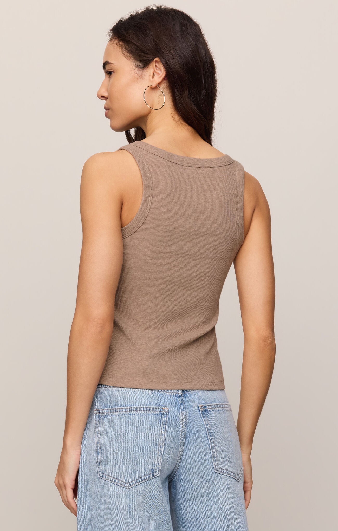 ROWE SCOOP TANK - HEATHER ASH-Z Supply-Happy on Main