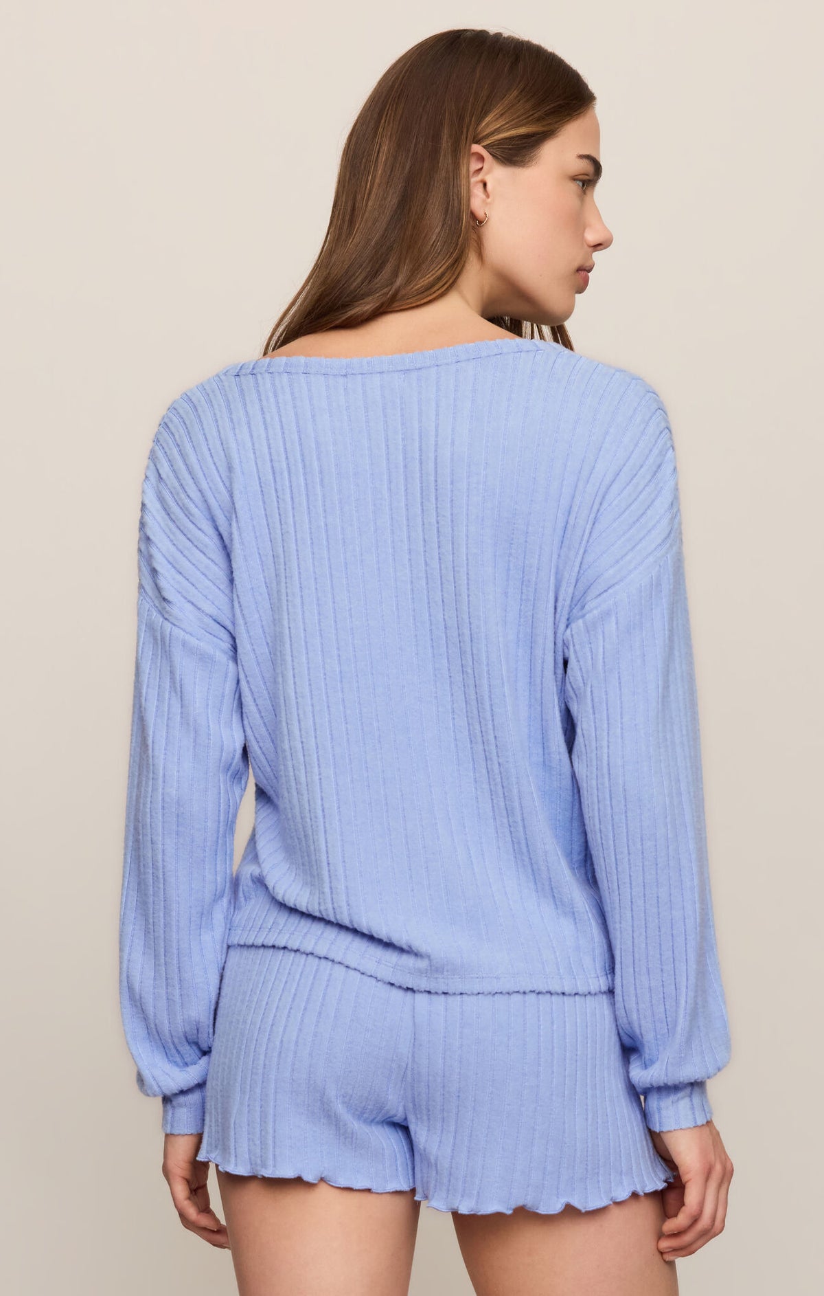 Daydreamer Soft V LS Top - Crystal Blue-Z Supply-Happy on Main