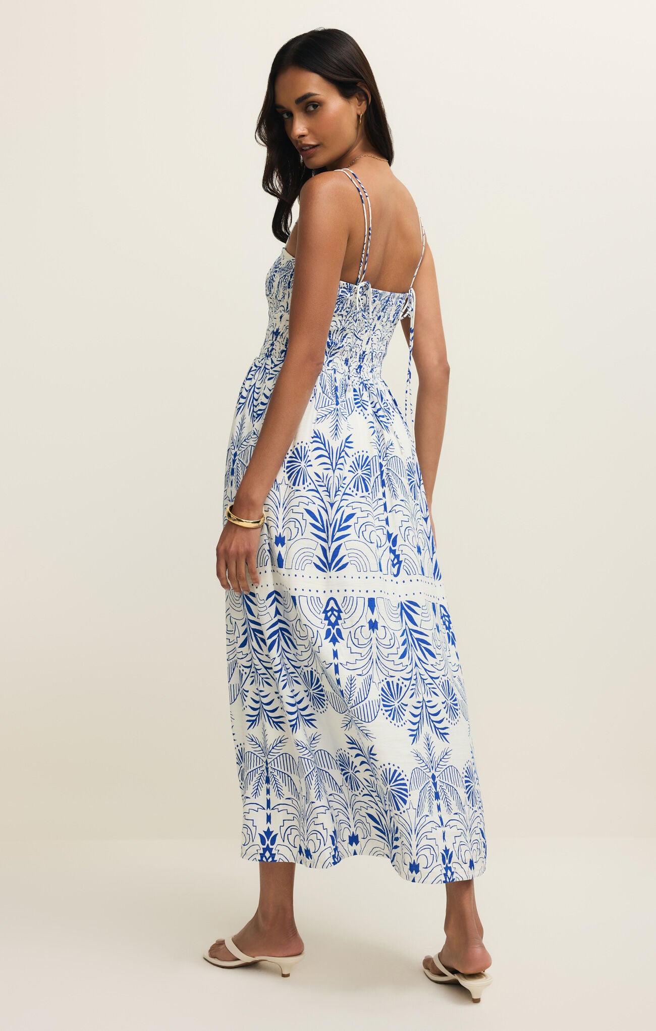 Nadine Palm Maxi Dress-Z Supply-Happy on Main