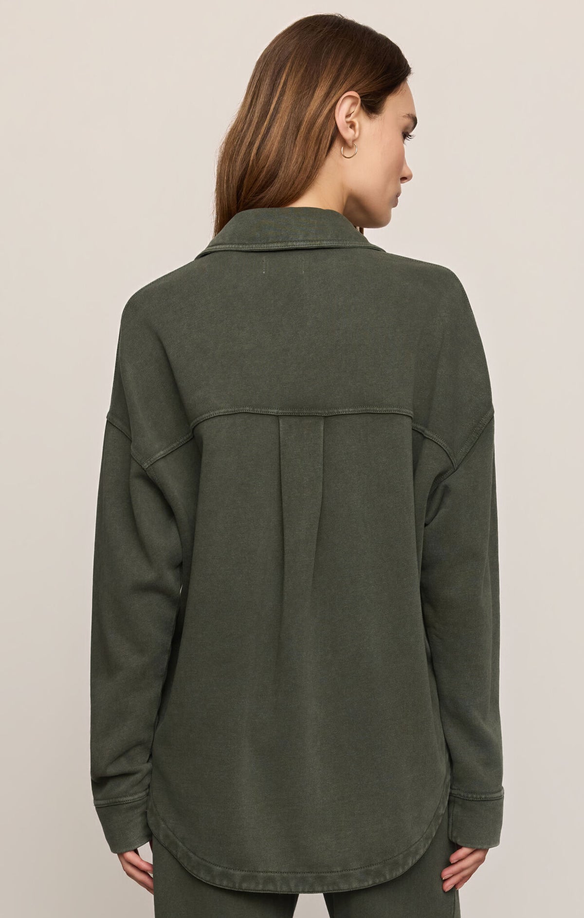 All Day Knit Jacket - Classic Olive-Z Supply-Happy on Main