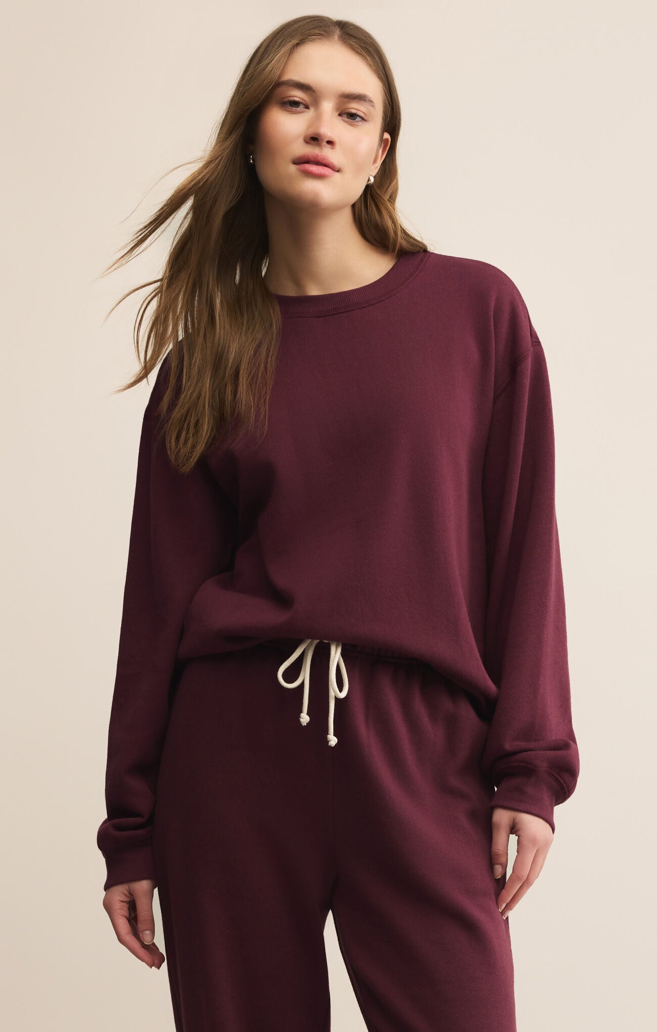 Boyfriend Sweatshirt-Sweatshirts-Happy on Main