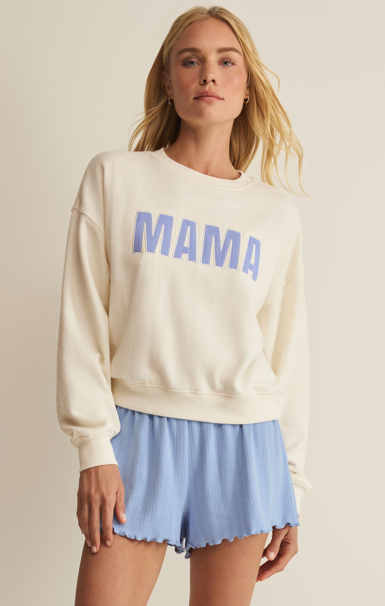 Mama Sweatshirt - Vanilla Ice-Z Supply-Happy on Main