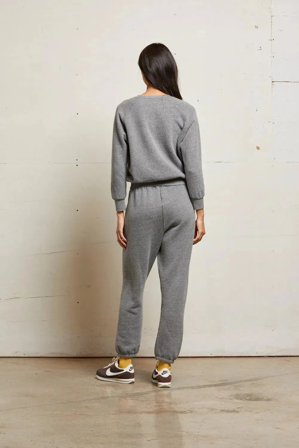 Stevie Fleece Easy Sweatpant - Dark Heather Grey