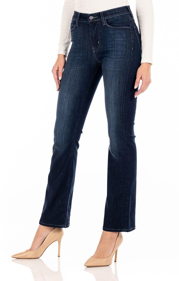 Lily Crescent High Rise Bootcut-Core Jeans-Happy on Main