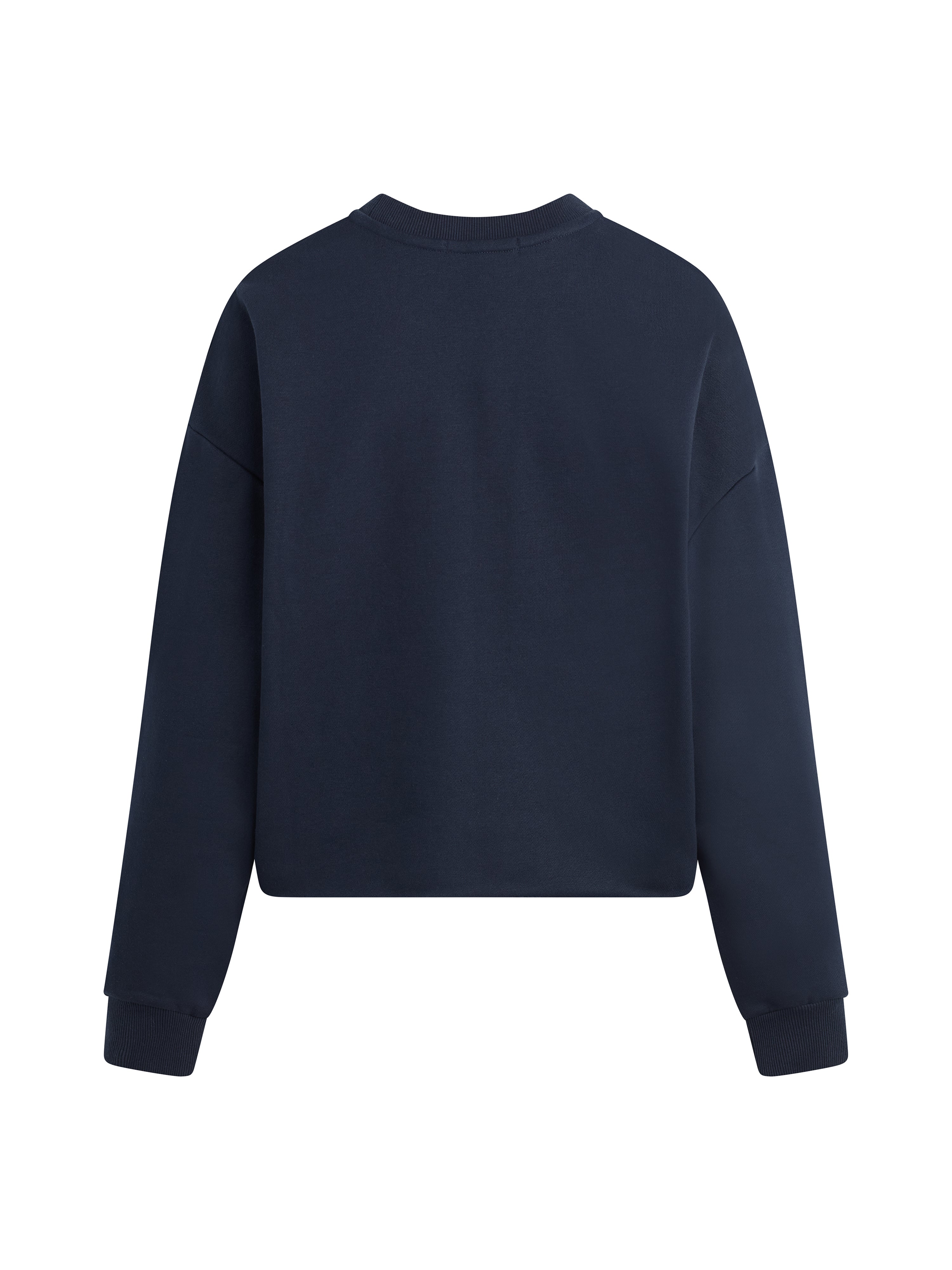 Cropped Collegiate Sweatshirt