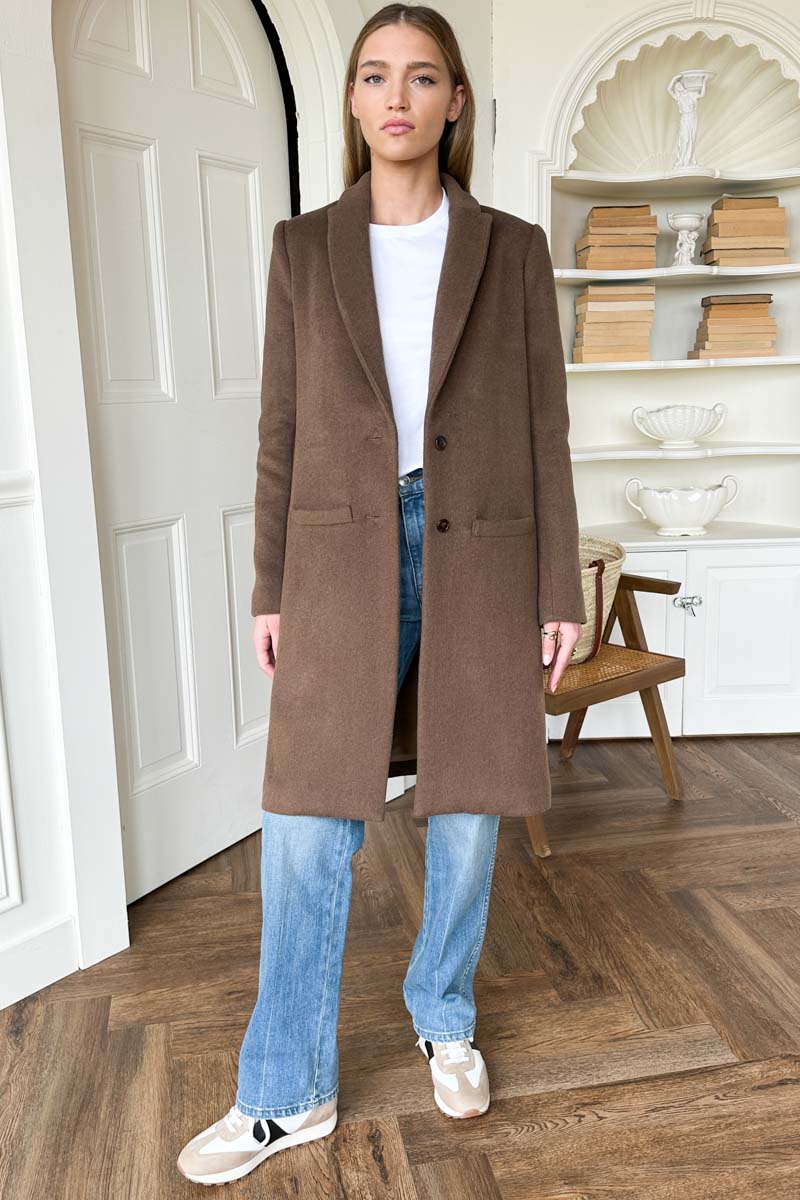 Tailored Coat-Outerwear-Happy on Main