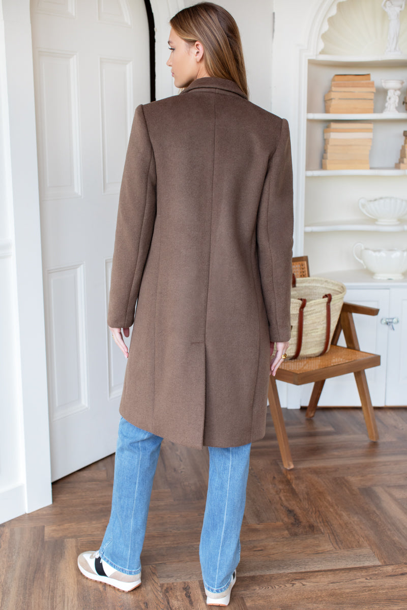 Tailored Coat-Outerwear-Happy on Main
