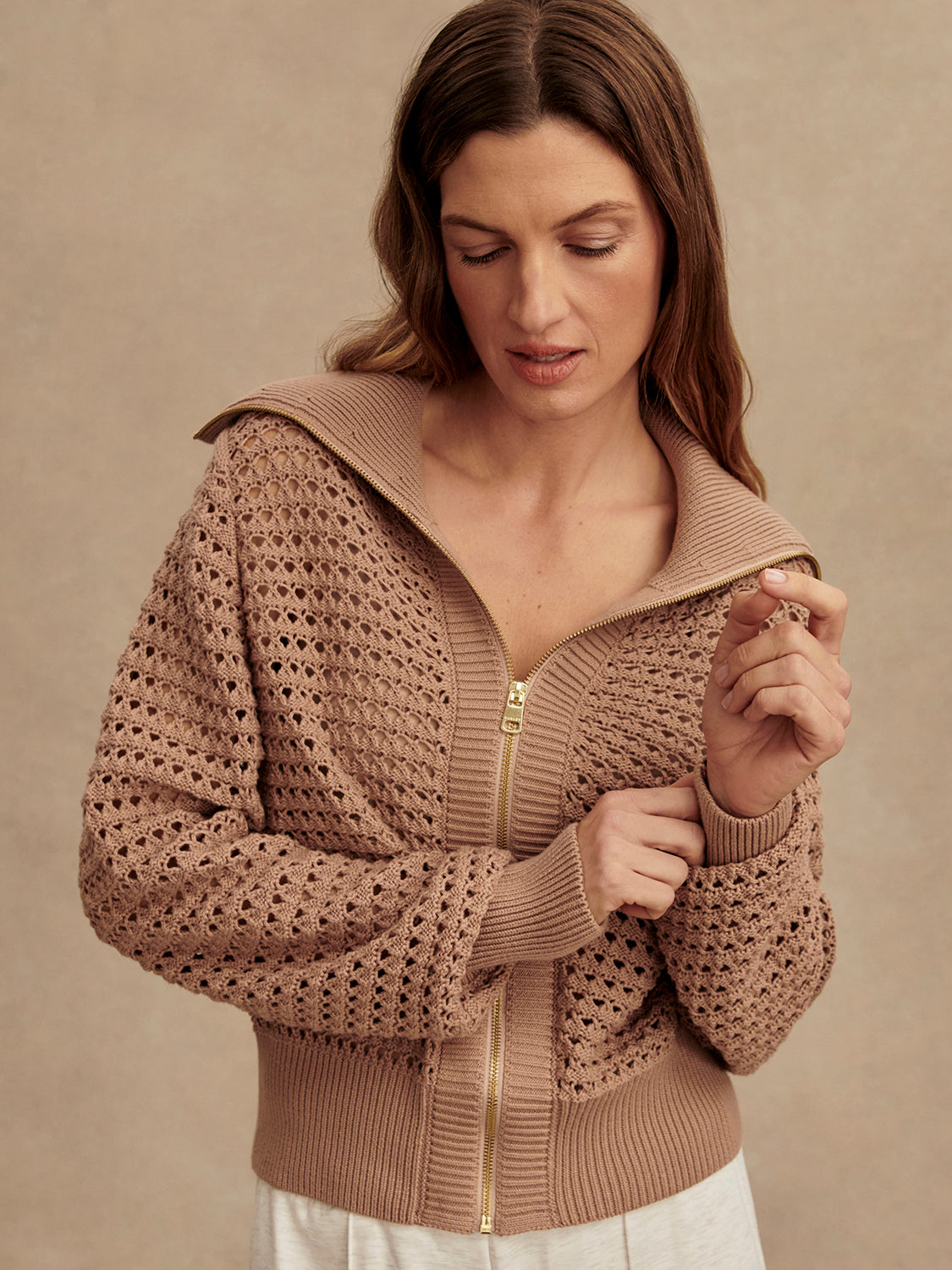 Eloise Full Zip Knit