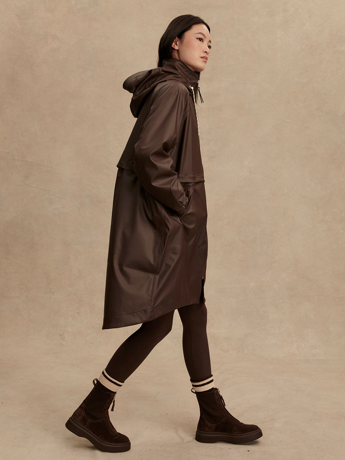 Kirsten Rain Coat-Outerwear-Happy on Main