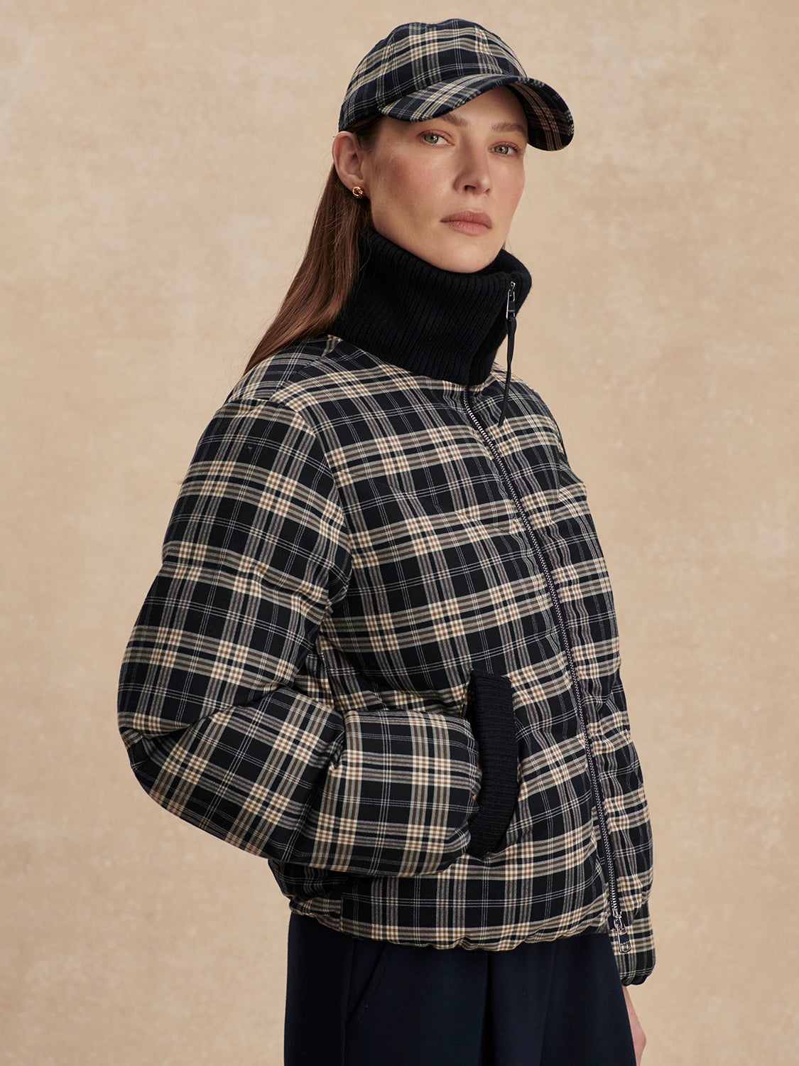 Bryony Short Puffer Jacket-Outerwear-Happy on Main