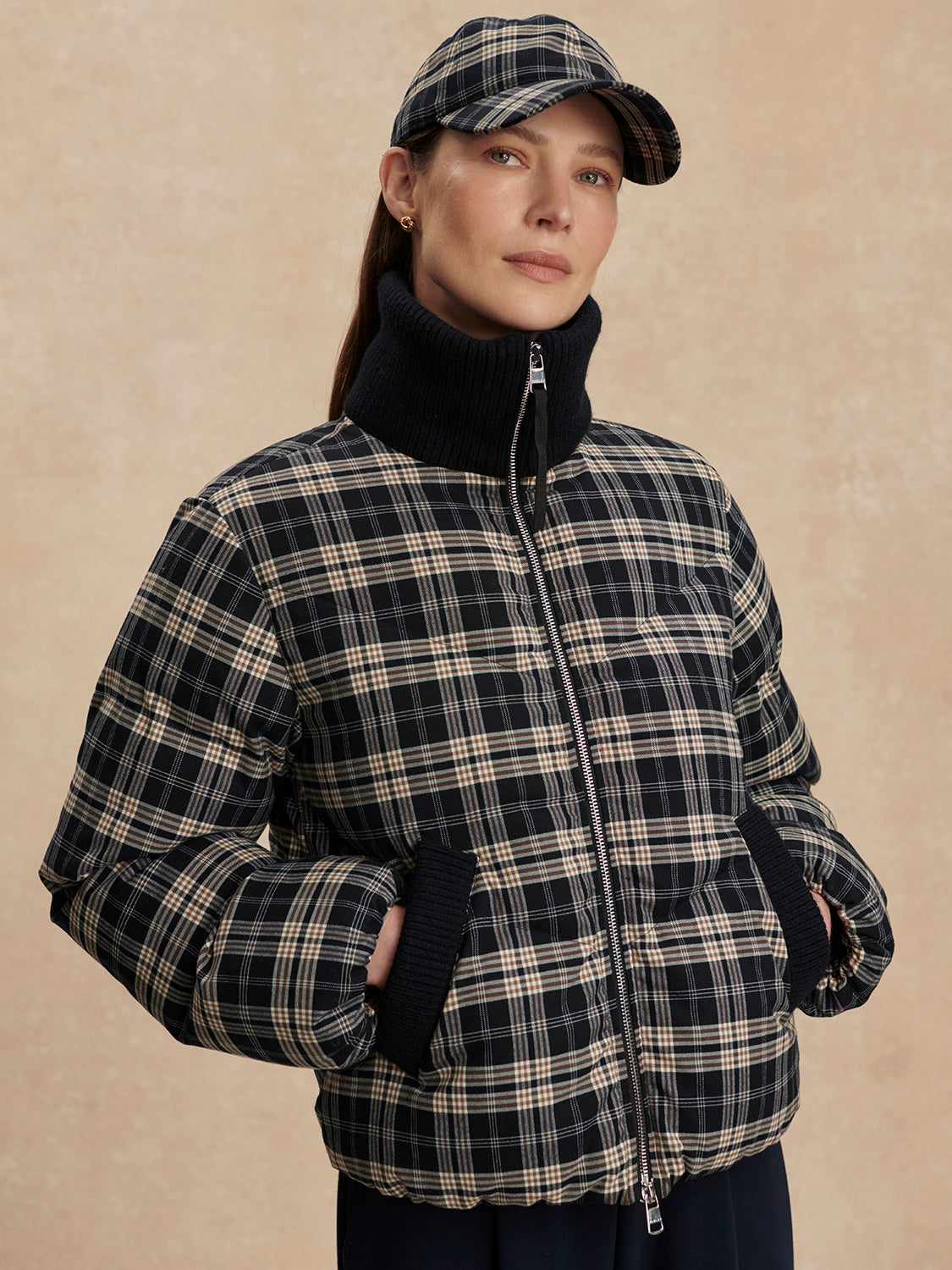 Bryony Short Puffer Jacket-Outerwear-Happy on Main