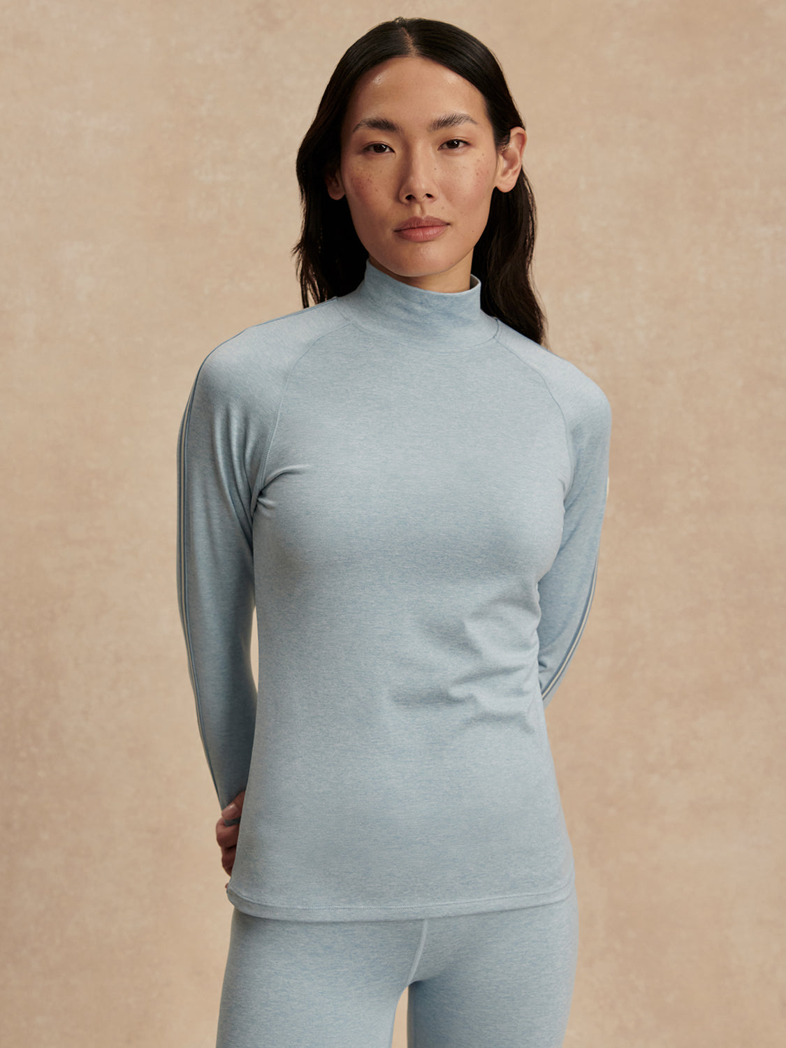 Always Warm Mock Neck Baselayer-Athleisure-Happy on Main