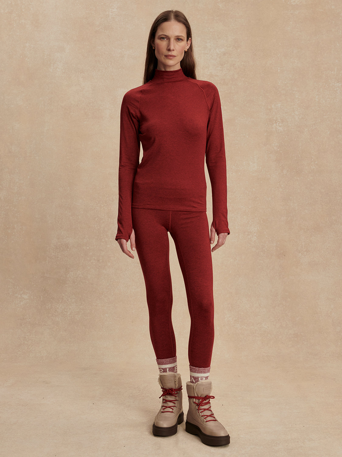 Always Warm Mock Neck Baselayer-Athleisure-Happy on Main