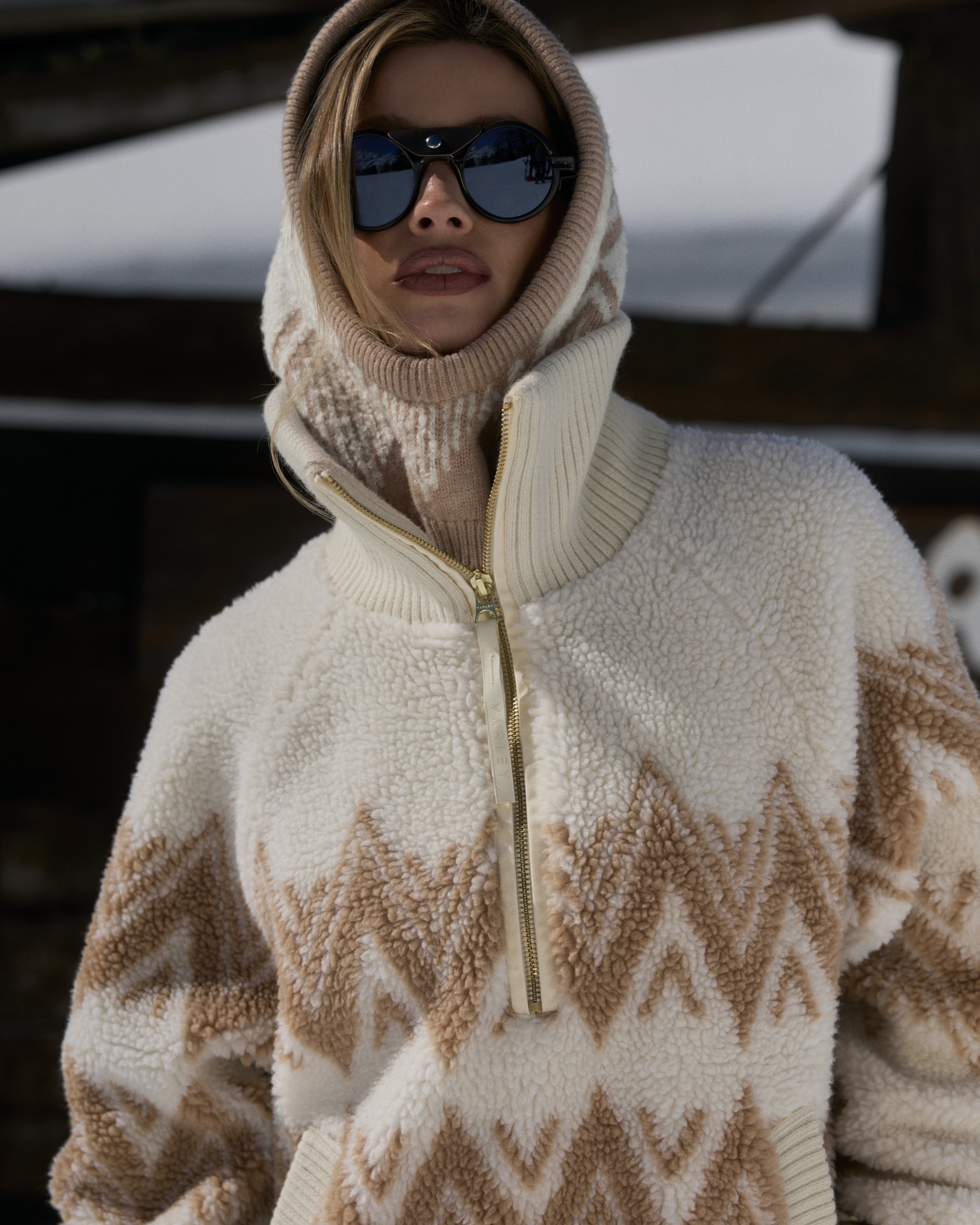 Hendrik Half Zip Sherpa-Outerwear-Happy on Main