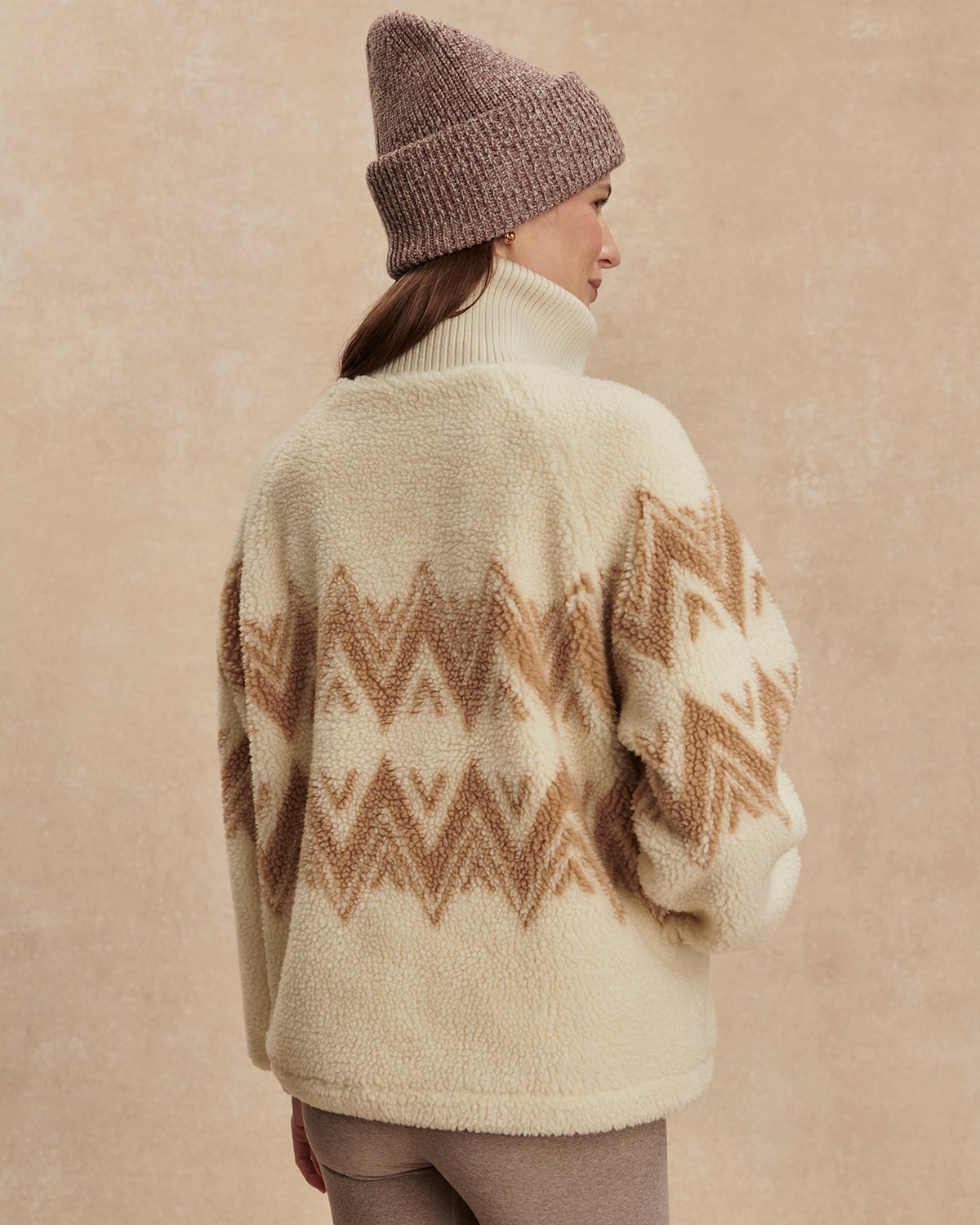 Hendrik Half Zip Sherpa-Outerwear-Happy on Main