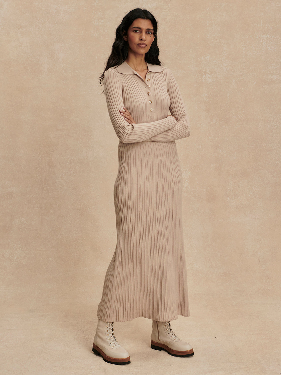 Davey Knit Maxi Dress-Dressy Dresses-Happy on Main