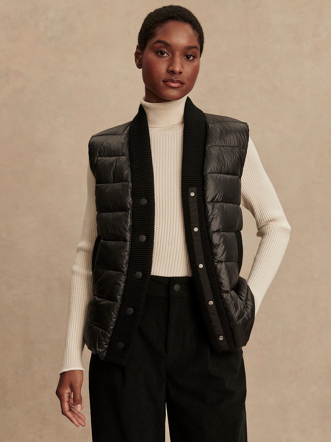 Colwyn Combo Boxy Gilet-Outerwear-Happy on Main