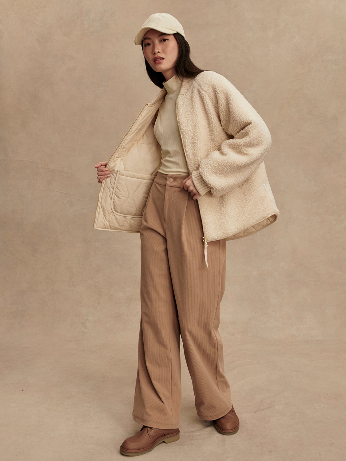 Serina Reversible Quilt Jacket-Outerwear-Happy on Main