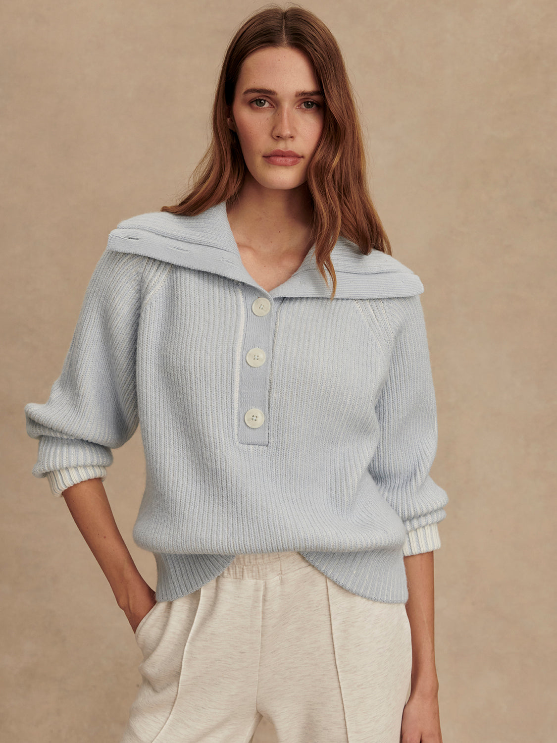 Filey Plated Sweater-Core Sweaters-Happy on Main