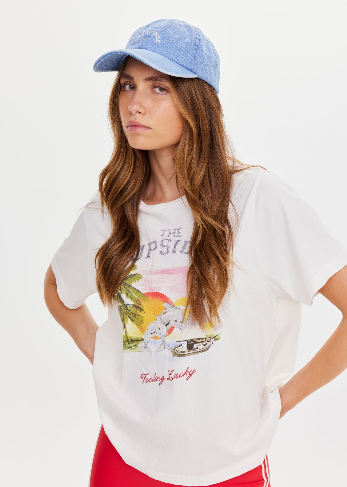 Washed Denim Soft Cap-Misc Accessories-Happy on Main