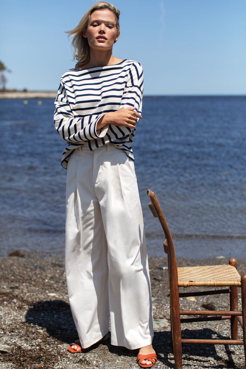 Bateau Top-Casual Tops-Happy on Main