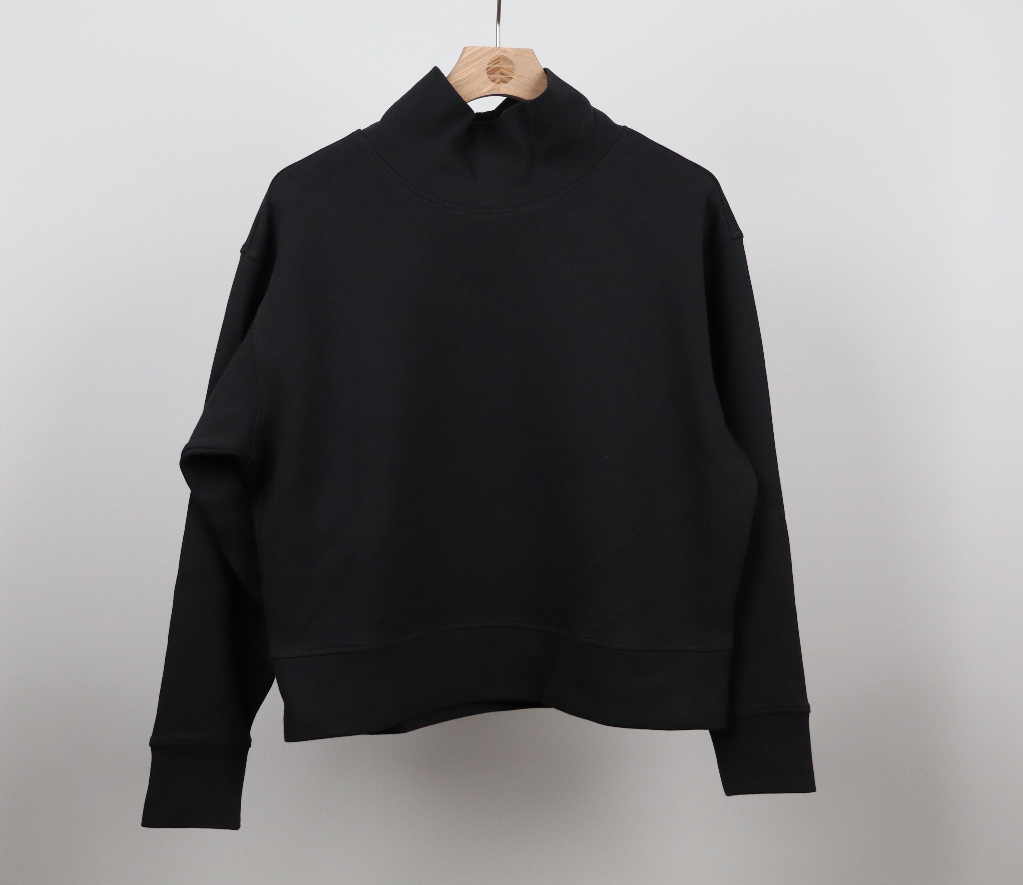 Nova Mock Neck Sweatshirt-Sweatshirts-Happy on Main