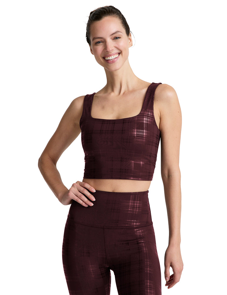 Beyond the Studio High Cropped Tank-Athleisure-Happy on Main