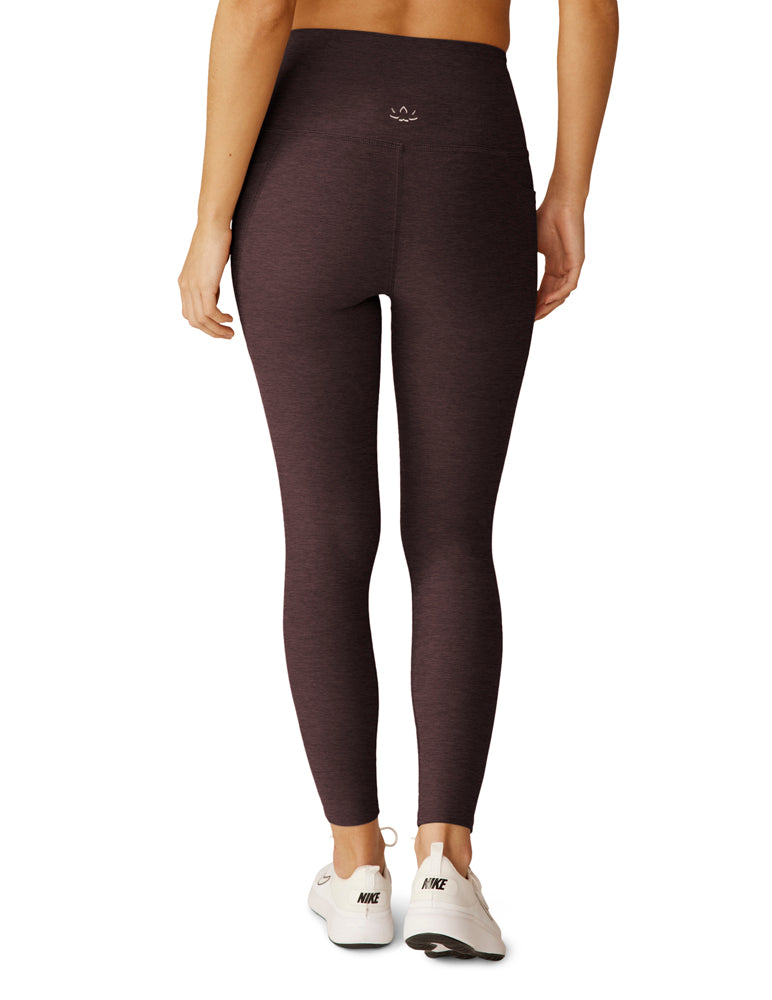 Spacedye Out of Pocket High Waisted Midi Legging-Athleisure-Happy on Main